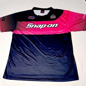 Snap-On Women's Jersey in Pink and Black